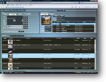 Webブラウザ版検索結果画面