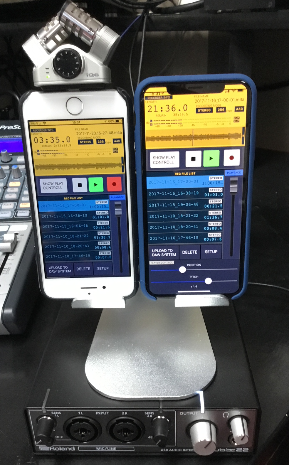 iPhone Rec / Uploader